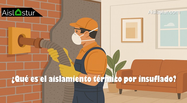qué es el aislamiento térmico por insuflado