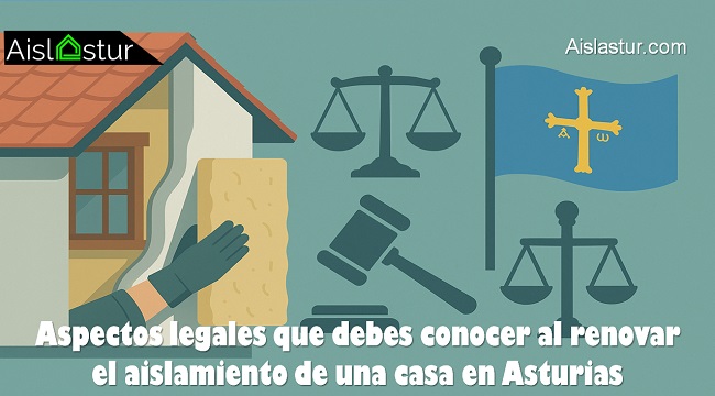 Aspectos legales que debes conocer al renovar el aislamiento de una casa en Asturias