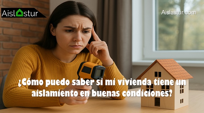 Cómo puedo saber si mi vivienda tiene un aislamiento en buenas condiciones