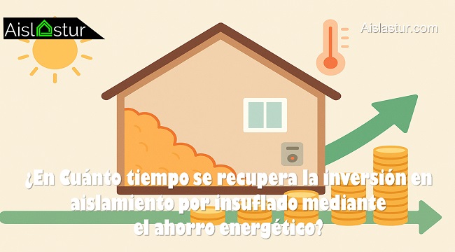 En cuánto tiempo se recupera la inversión en aislamiento insuflado mediante el ahorro energético