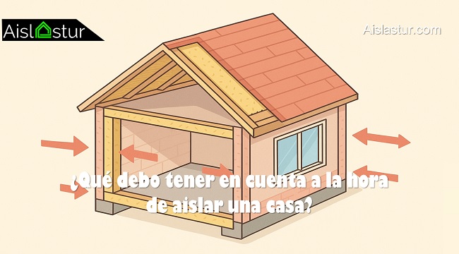 Qué debo tener en cuenta a la hora de aislar una casa