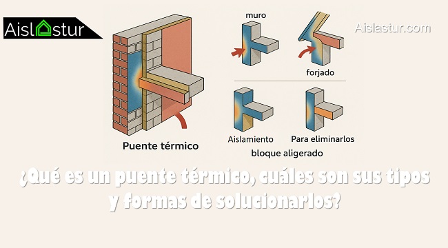 Qué es un puente térmico, cuáles son sus tipos y formas de elimina