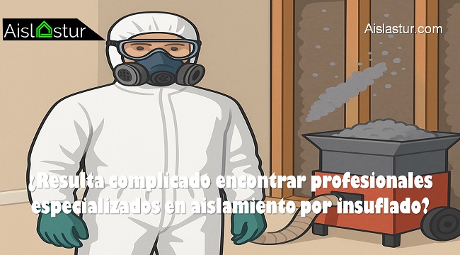 Resulta complicado encontrar profesionales especializados en aislamiento por insuflado