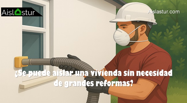 Se puede aislar una vivienda sin necesidad de grandes reformas