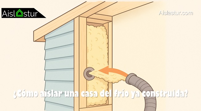 como aislar una casa del frío ya construida