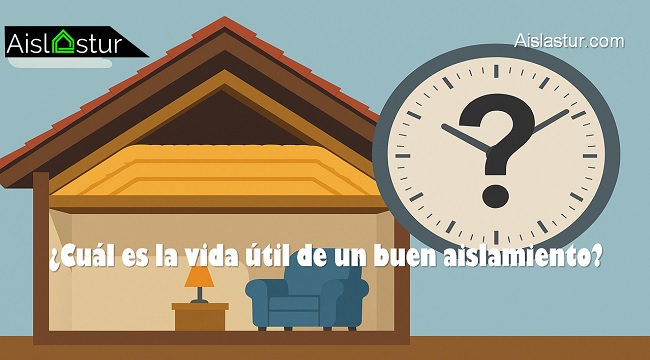 cuál es la vida útil de un buen aislamiento