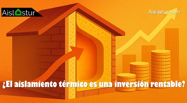 el aislamiento térmico es una inversión rentable