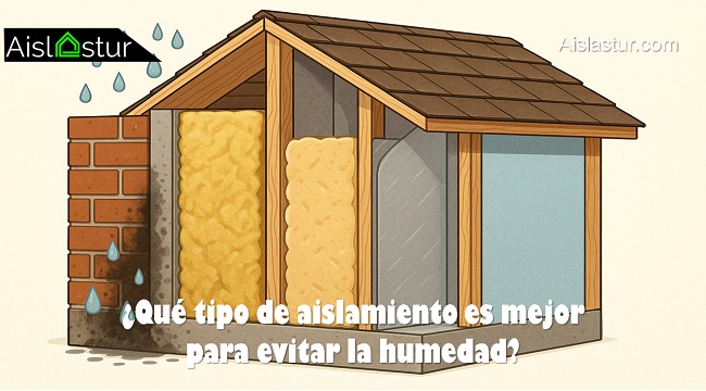 Qué tipo de aislamiento es mejor para evitar la humedad