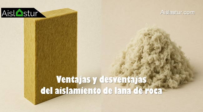 ventajas y desventajas del aislamiento de lana de roca
