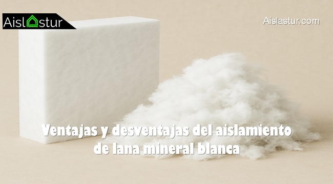 ventajas y desventajas del aislamiento de lana mineral blanca