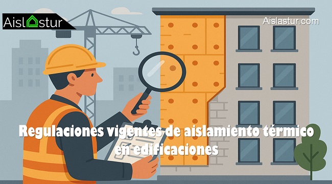 Regulaciones vigentes de aislamiento térmico en edificaciones