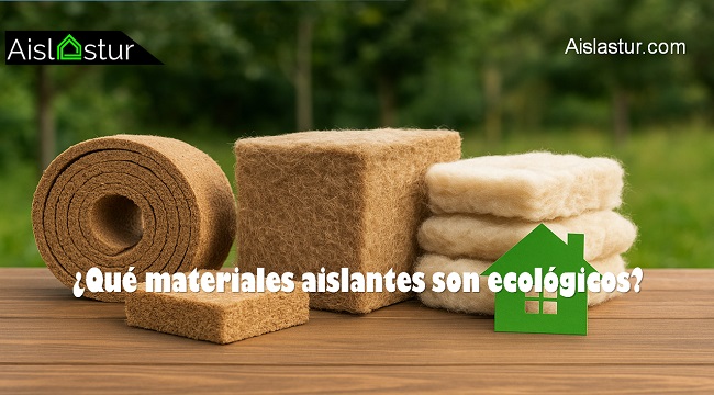 qué materiales aislantes son ecológicos