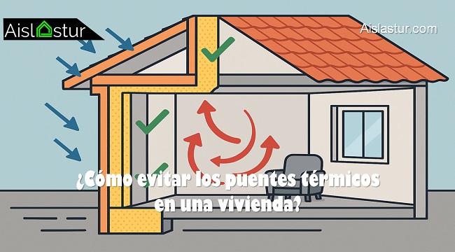 Cómo evitar los puentes térmicos en una vivienda