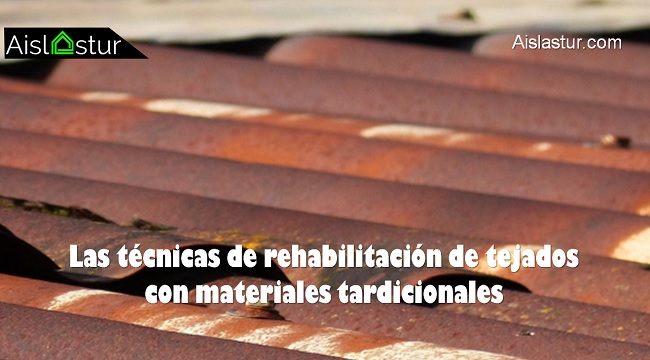 Las técnicas de rehabilitación de tejados con materiales tradicionales