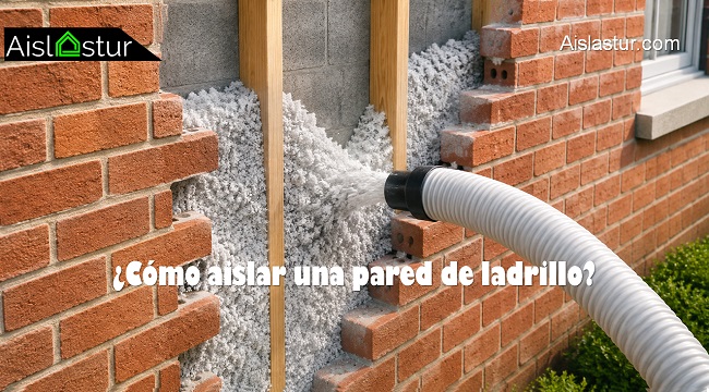 cómo aislar una pared de ladrillo