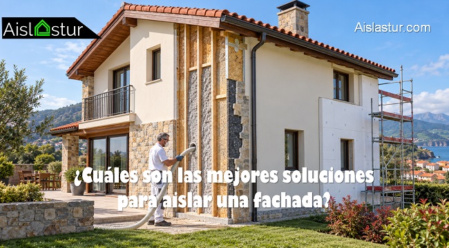 Cuáles son las mejores soluciones para aislar una fachada